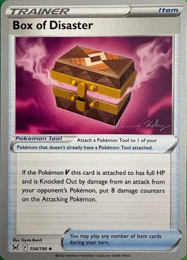 World Championships 2023 Box Of Disaster [Vance-Kelley] Pokémon card
